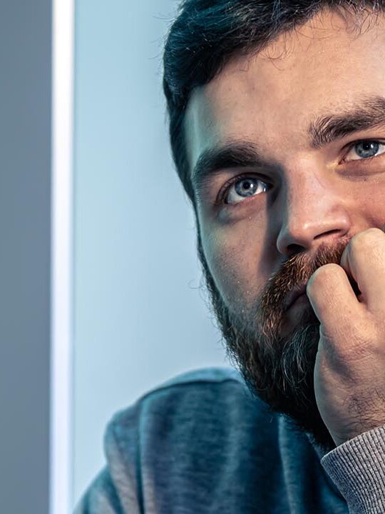 Homem com problema de memória.