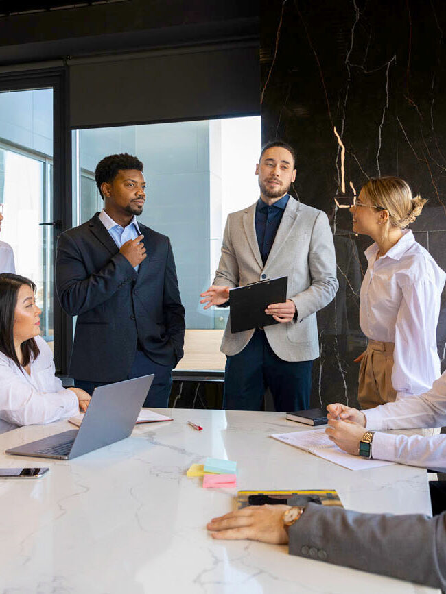 Reunião corporativa.