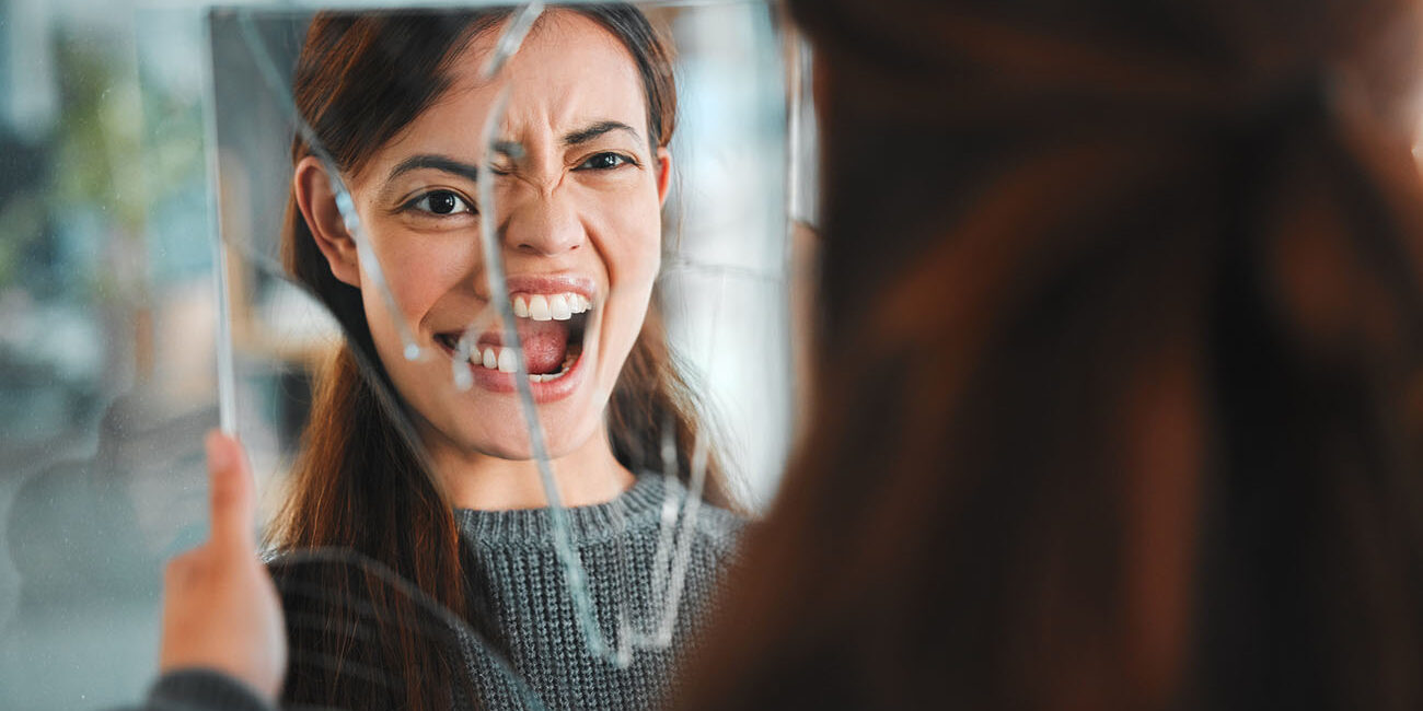 Pessoa com transtorno borderline.